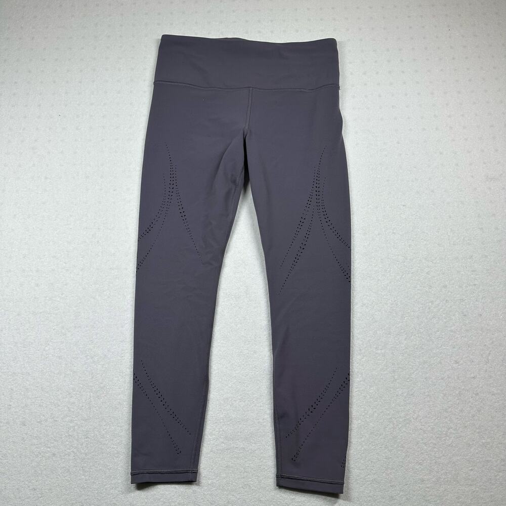 Women's ATHLETICA Gray/purple High-Waisted Leggings
